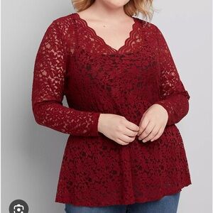 Lane Bryant Lace Too